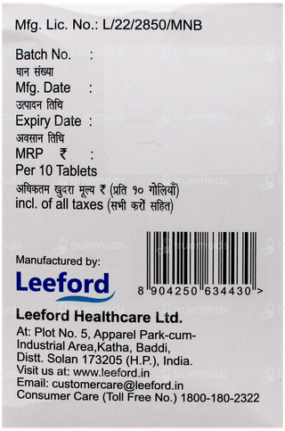 Naxpesure Forte Tablet 10